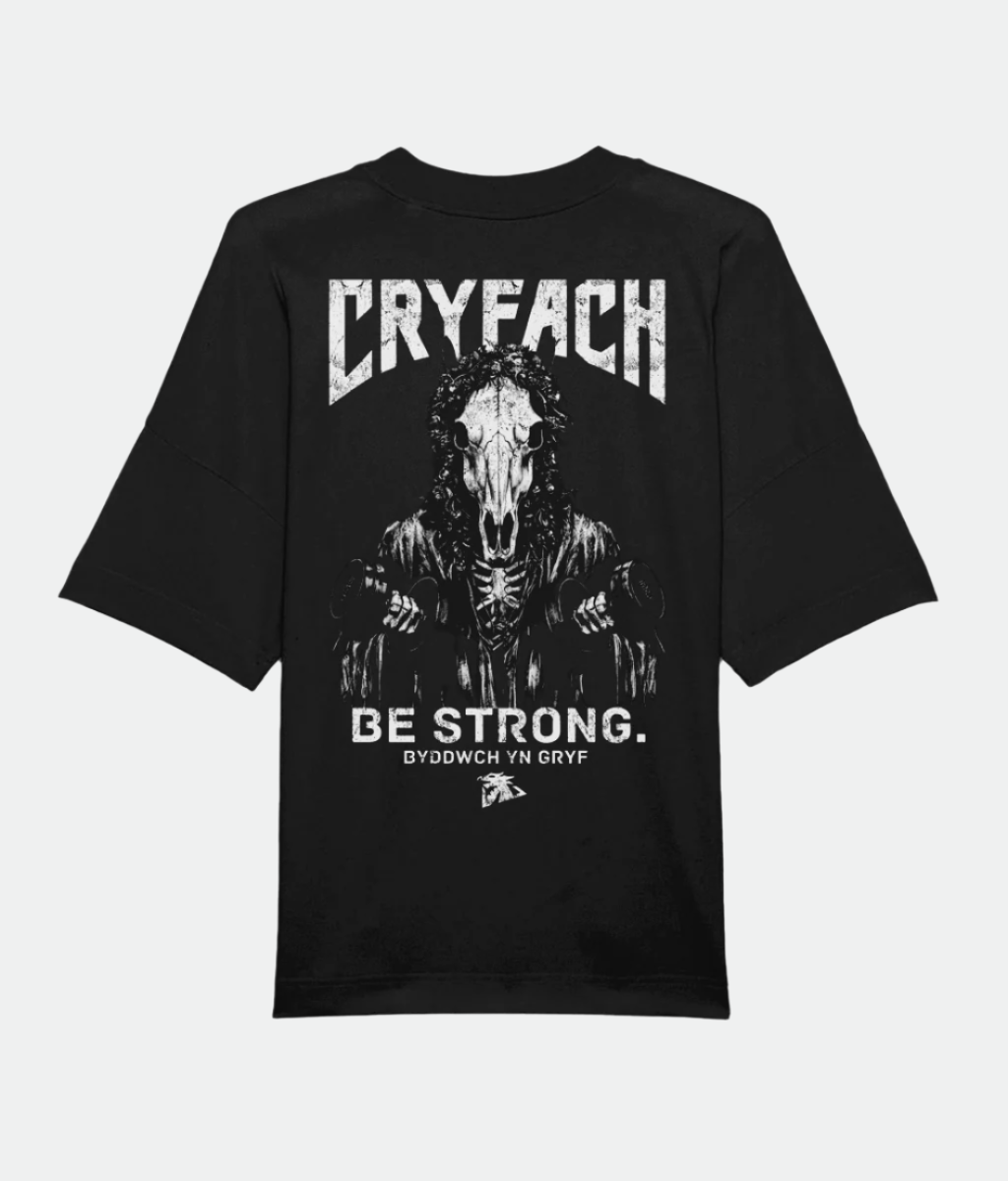 BE STRONG. OVERSIZED T-SHIRT