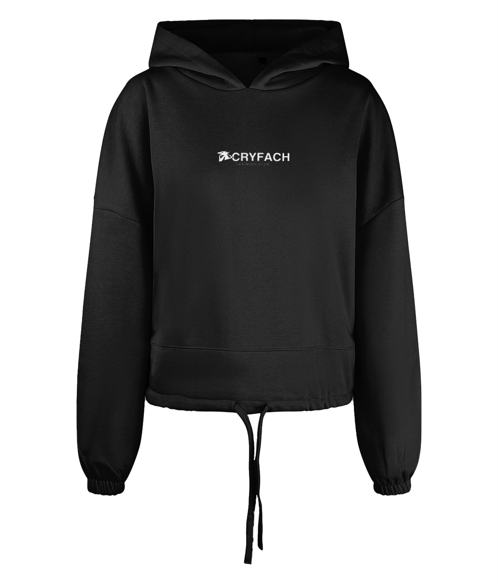 BLODEUWEDD WOMENS CROPPED OVERSIZED HOODIE