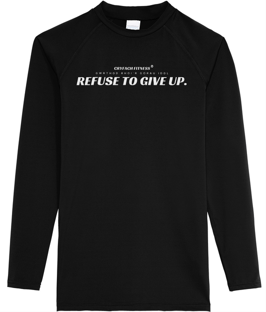 REFUSE TO GIVE UP LONG SLEEVE PERFORMANCE TOP