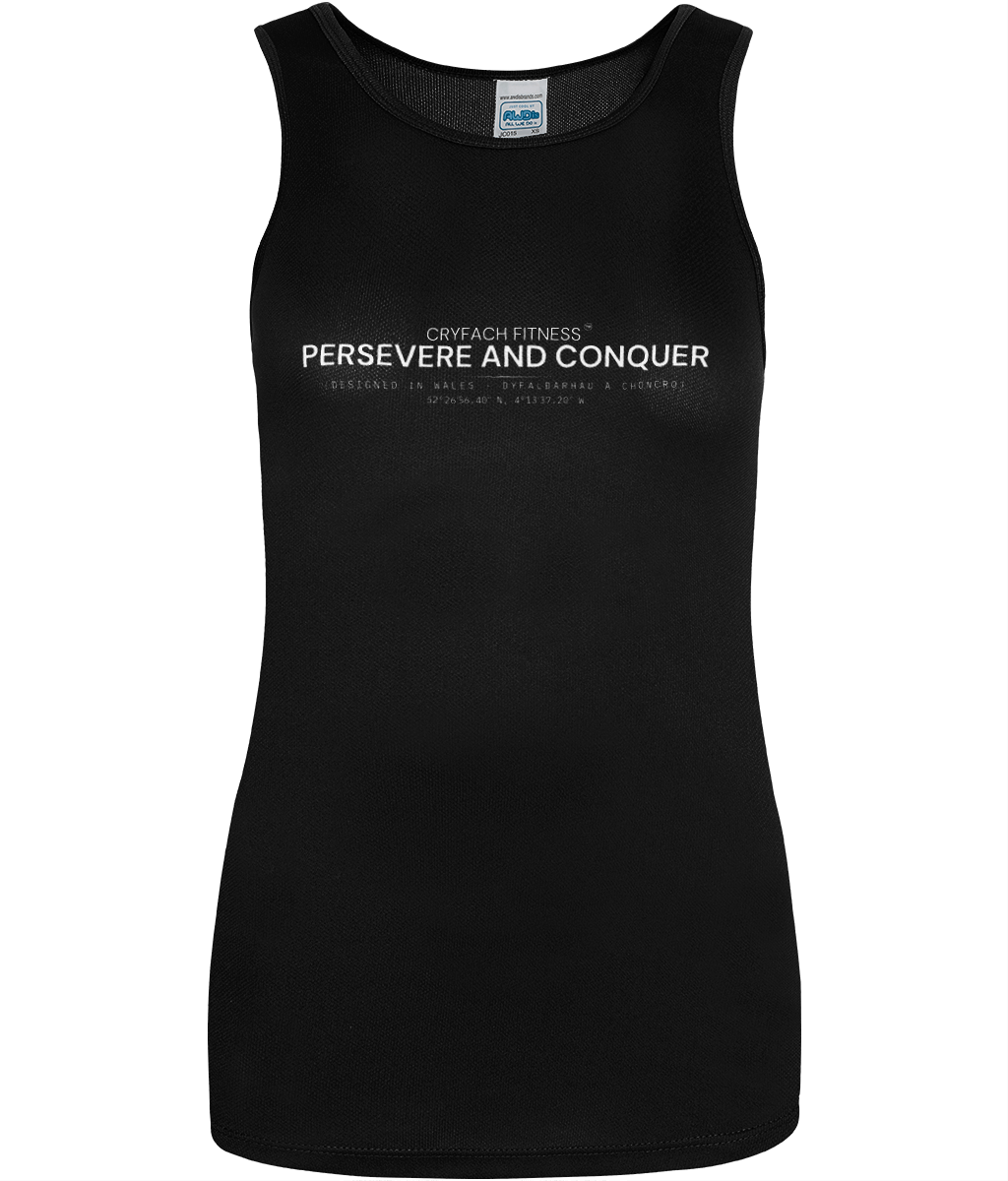 Persevere And Conquer Women's Breathable Vest