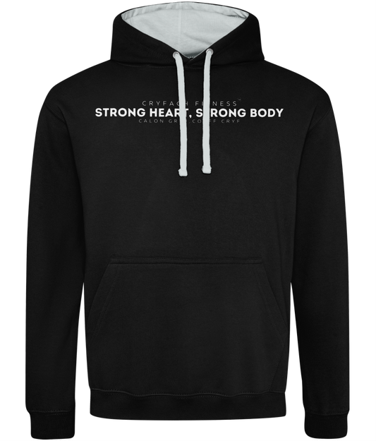 STRONG HEART, STRONG BODY DUALITY HOODIE