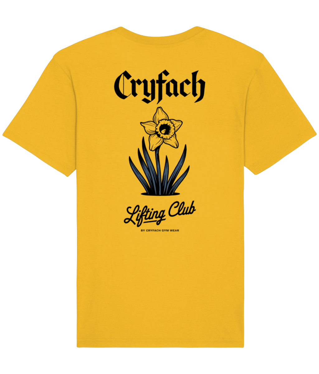 CRYFACH LIFTING CLUB DAFFODIL TIDY T SHIRT