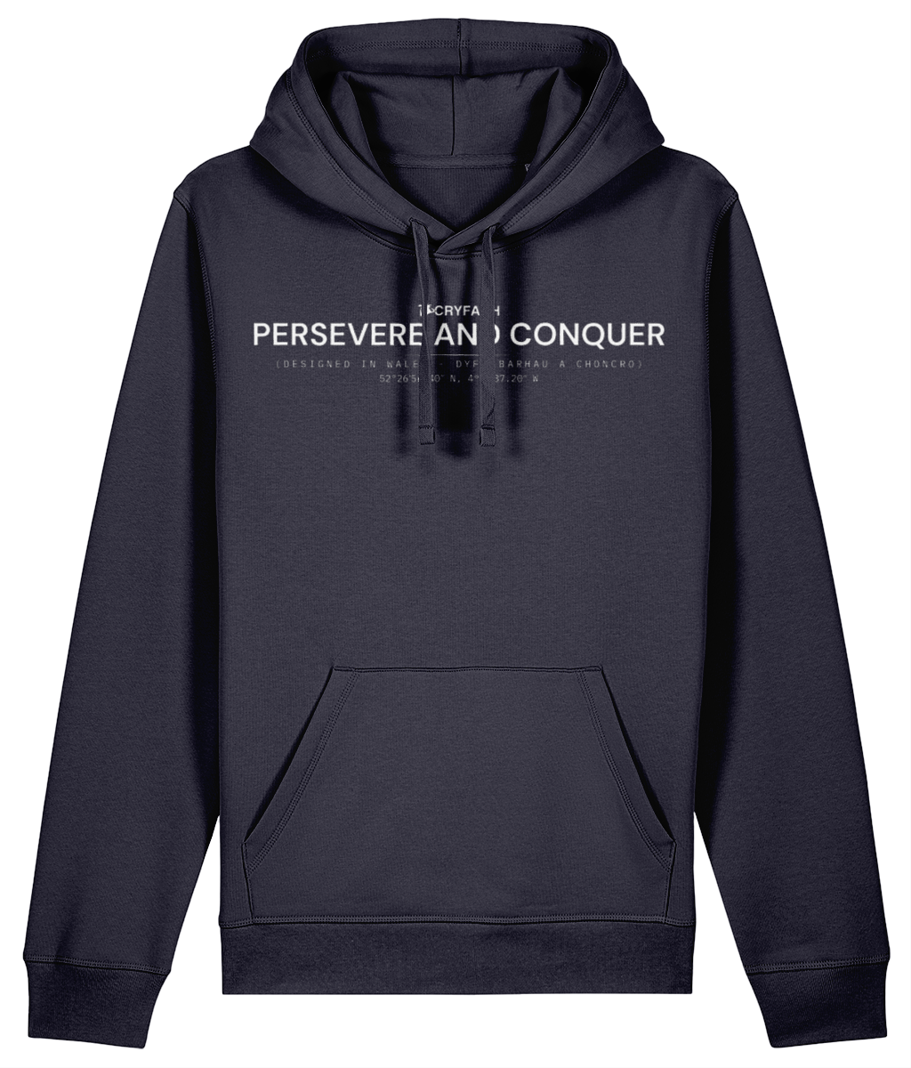 PERSEVERE & CONQUER 2.0 COLLEGE HOODIE