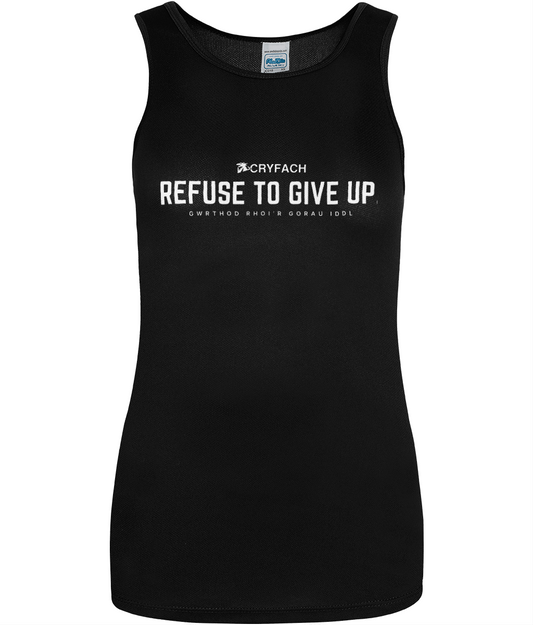 REFUSE TO GIVE UP. WOMEN'S BREATHABLE VEST