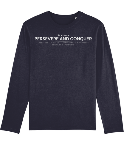 PERSEVERE & CONQUER LONG SLEEVE TOP