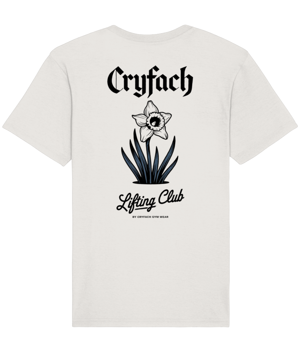 CRYFACH LIFTING CLUB DAFFODIL TIDY T SHIRT