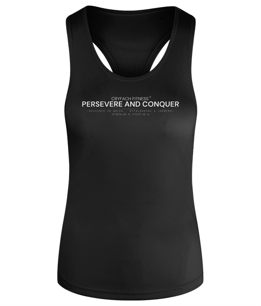 Persevere And Conquer Racerback Vest