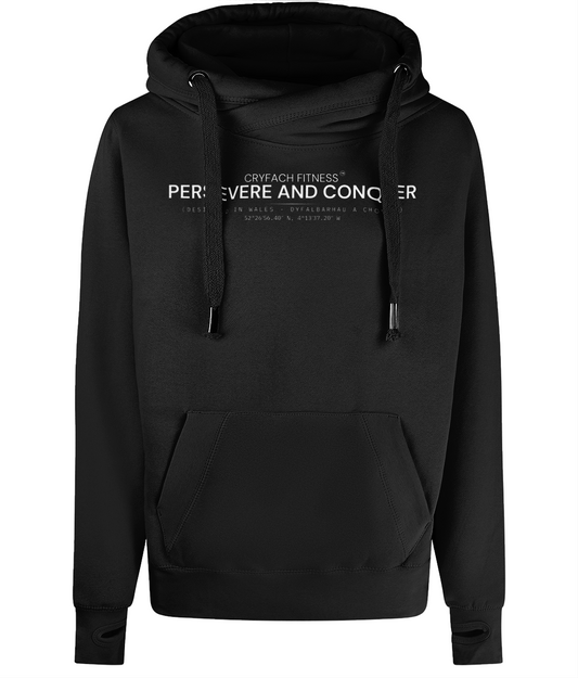 PERSEVERE AND CONQUER HEAVYWEIGHT HOODIE