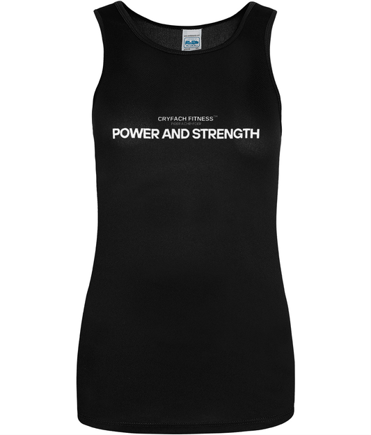 Power And Strength Womens breathable Vest