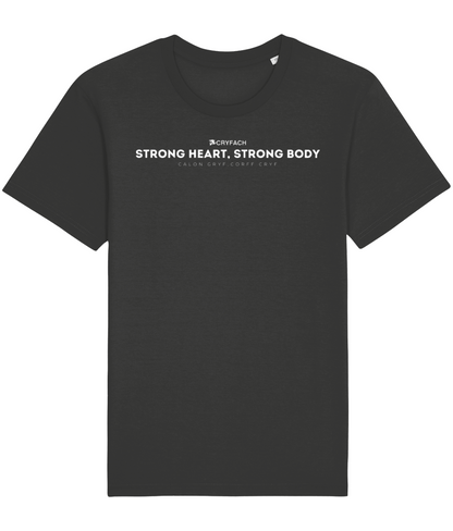 STRONG HEART,STRONG BODY TIDY T SHIRT