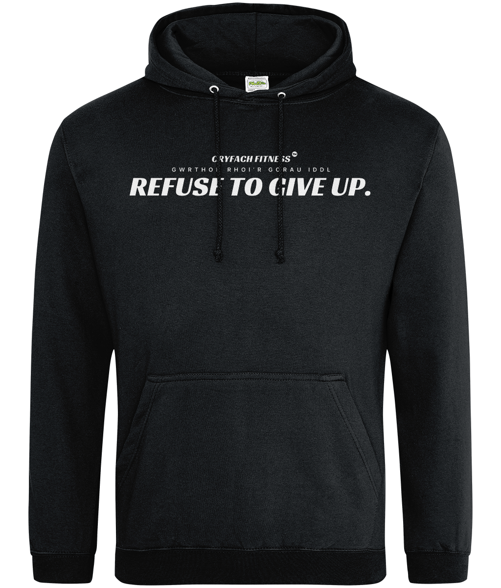 REFUSE TO GIVE UP ESSENTIAL HOODIE