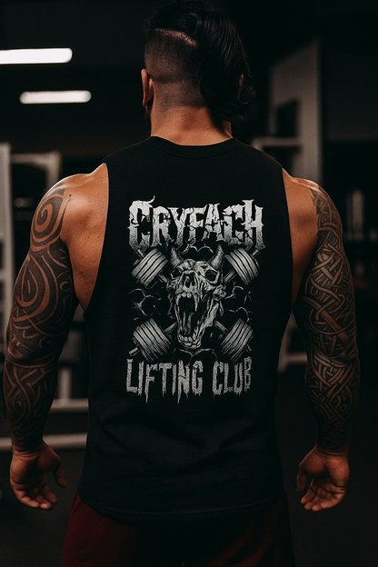 Barbell Berserker Faded Tank Top