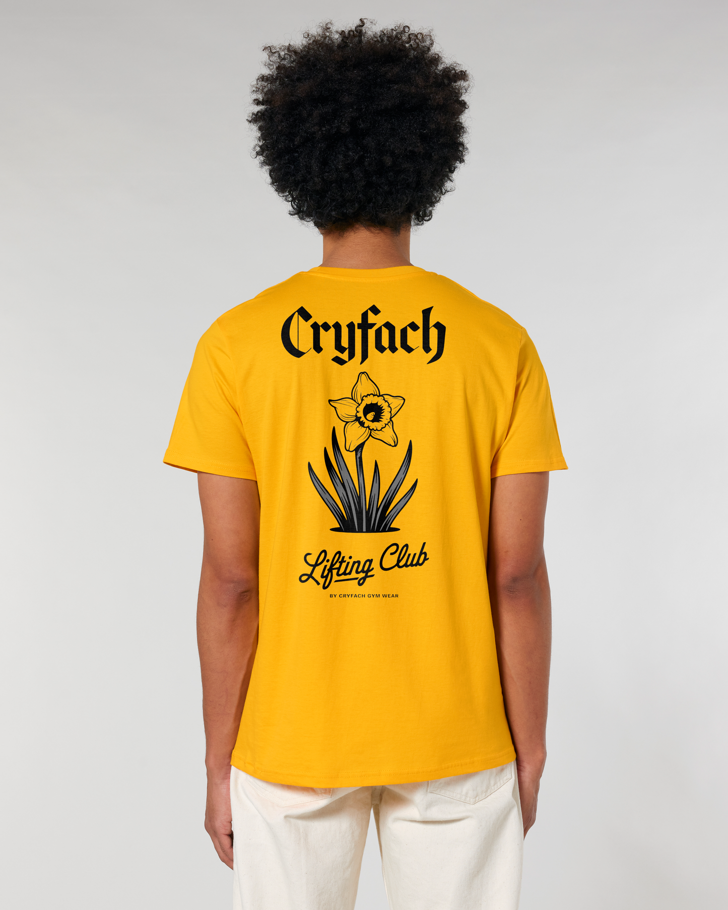 CRYFACH LIFTING CLUB DAFFODIL TIDY T SHIRT