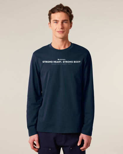 STRONG HEART,STRONG BODY LONG SLEEVE TOP