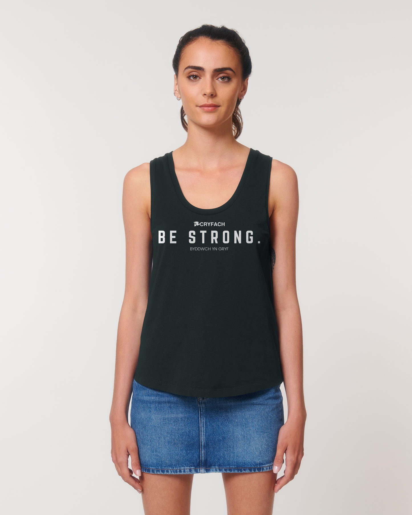 BE STRONG. WOMEN'S TANK TOP