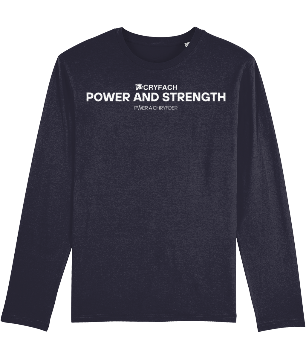 POWER AND STRENGTH LONG SLEEVE TOP