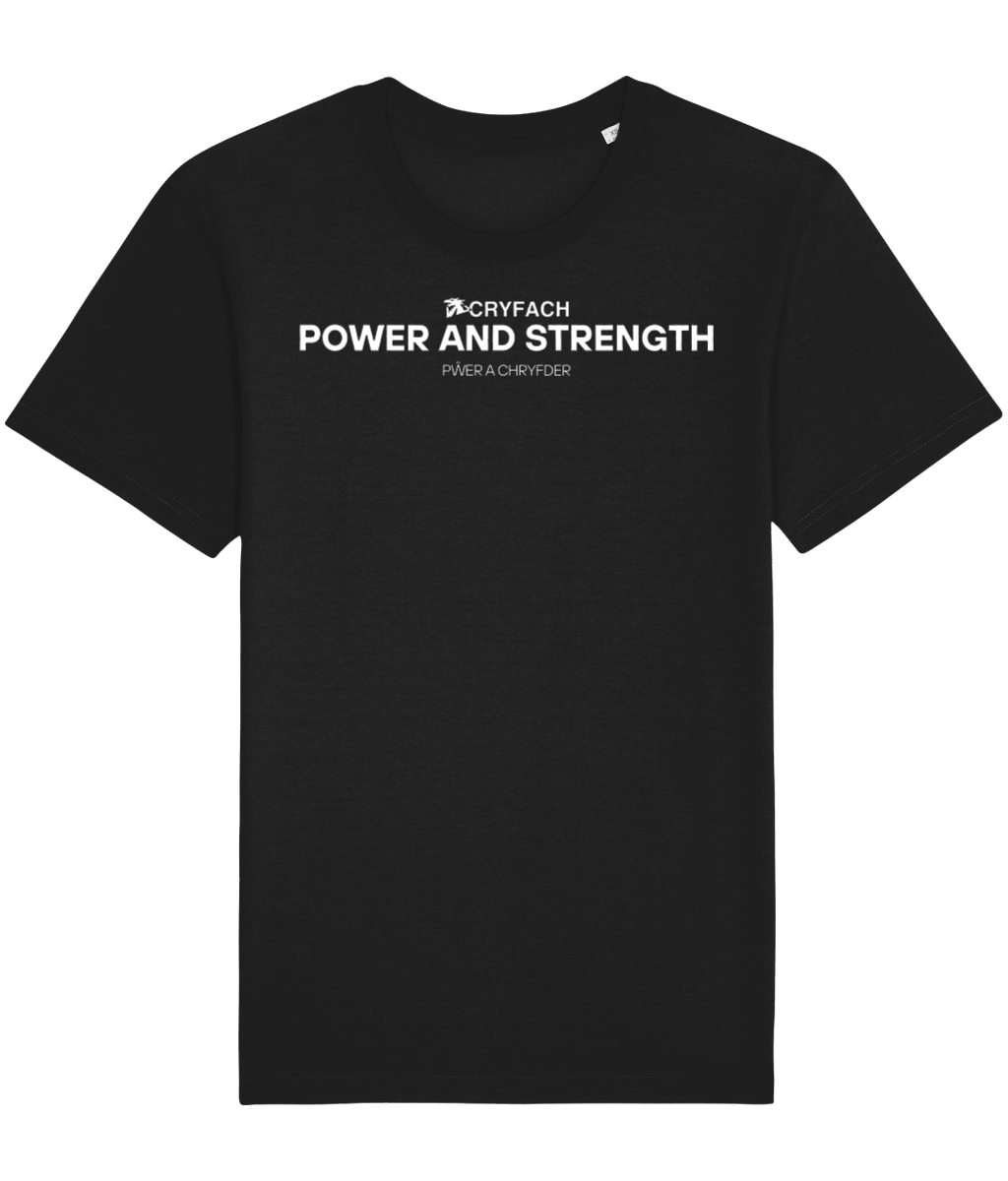 POWER AND STRENGTH TIDY T SHIRT